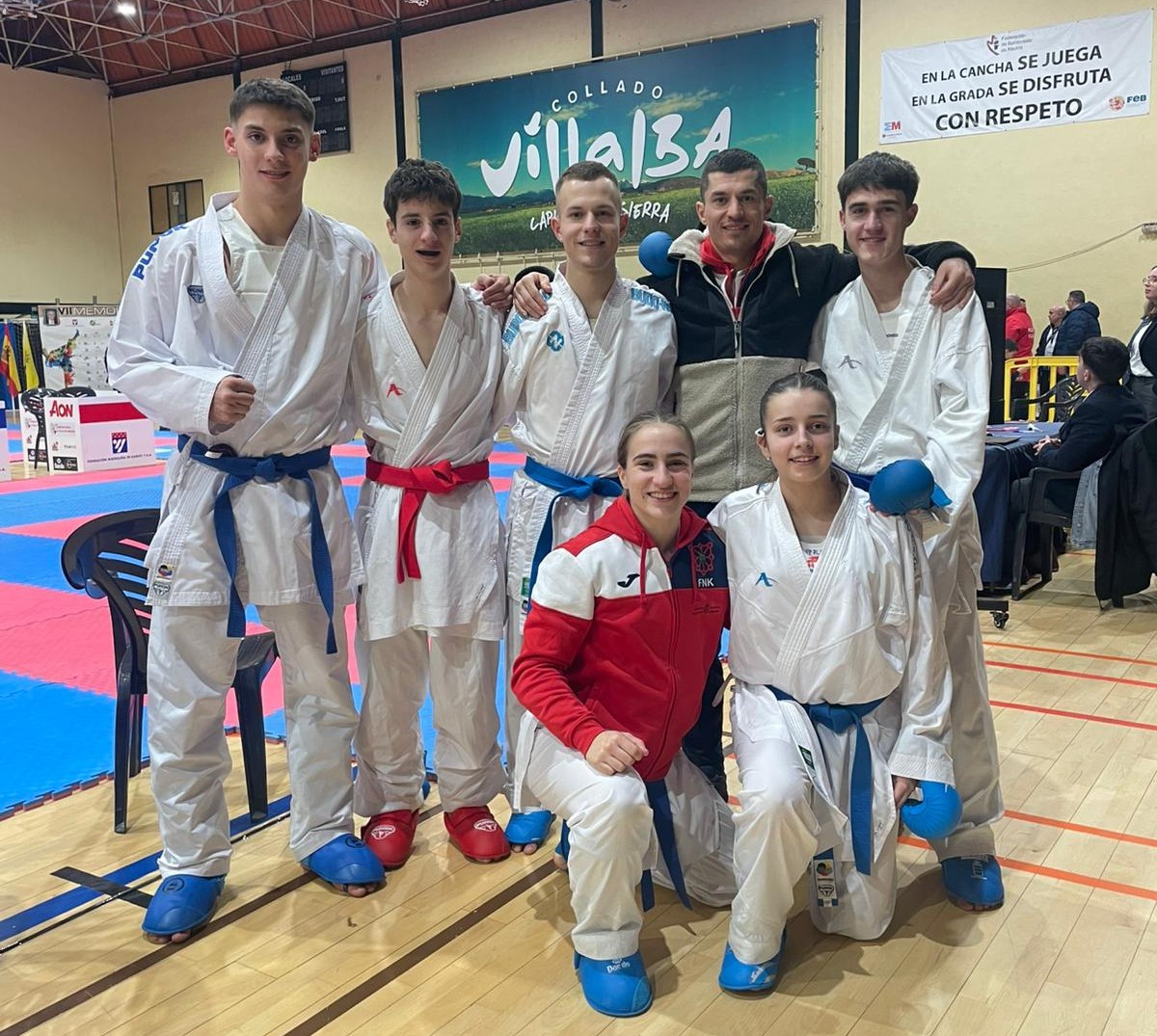 Brillante actuación de Navarra en el VII Memorial Ángel Sáez de kárate